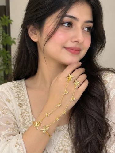 Copper Hathphool Series 2 strap 1 ring style