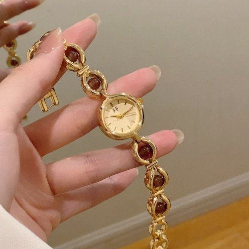 FF Brand Pearl Round Style watch for Woman