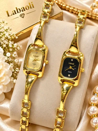 Labaoli Luxury Gold Vintage Quartz Bracelet Watch