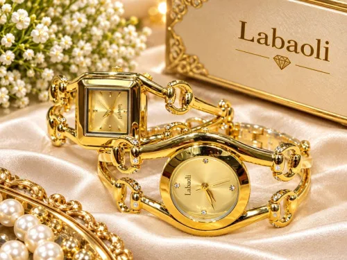 Labaoli Women's Luxury Gold Bracelet Watch