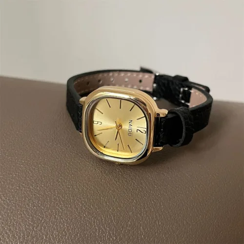 NAIDU Watch - Item 5 Model 2 - Rounded Square Dial Strap