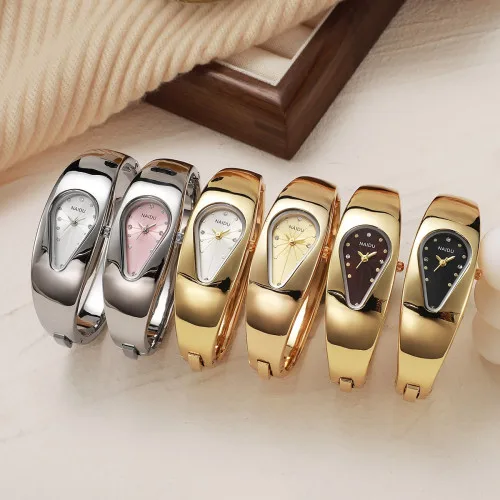 NAIDU Watch - Item 6 Model 1 - Teardrop Cuff Bracelet