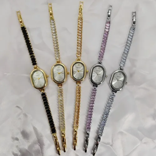 NAIDU Watch - Item 7 Model 2 - Oval Crystal Bracelet