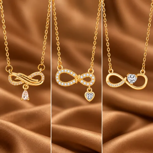 SS Infinity Stone Necklace