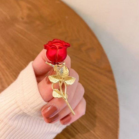 Flower Rose Brooch-#11-2