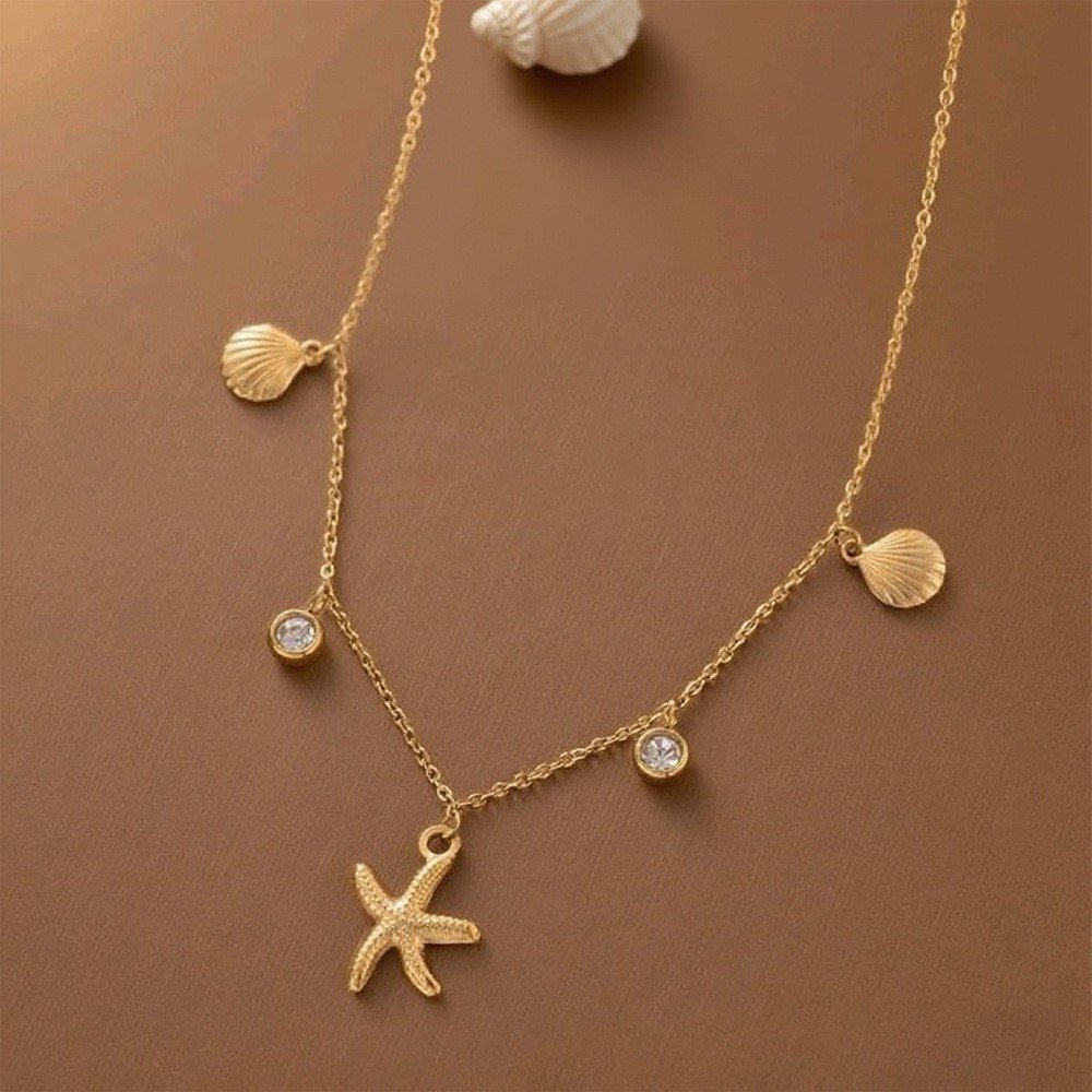 SS Starfish Necklace #21