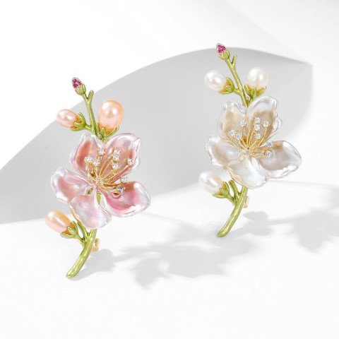 Flower Rose Brooch-#4-2