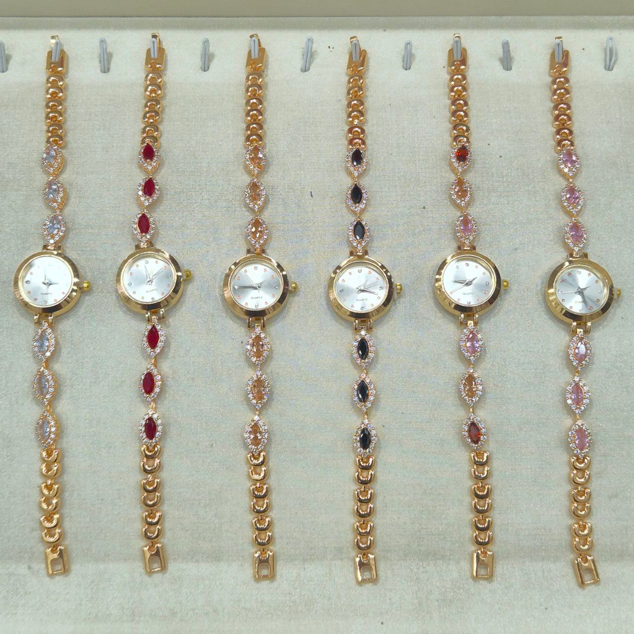 Copper Chain Stone Watch