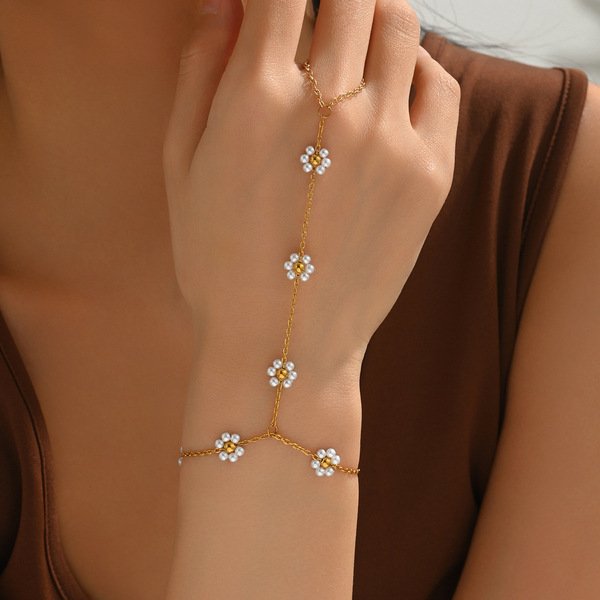 SS Wrist Ring Chain Bracelet Aliban!#11