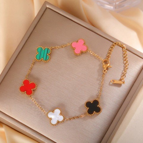 4Clover Steel bracelets-Multi