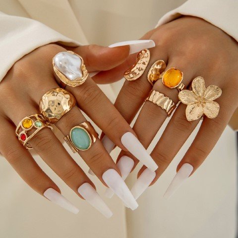 8Pcs Ring Set #3