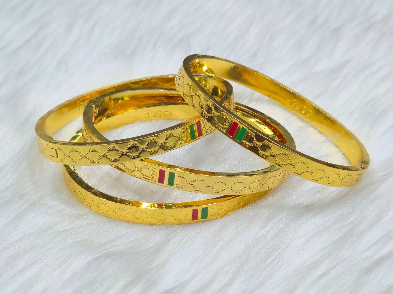 SS Round Bangle GUCCI Bracelet