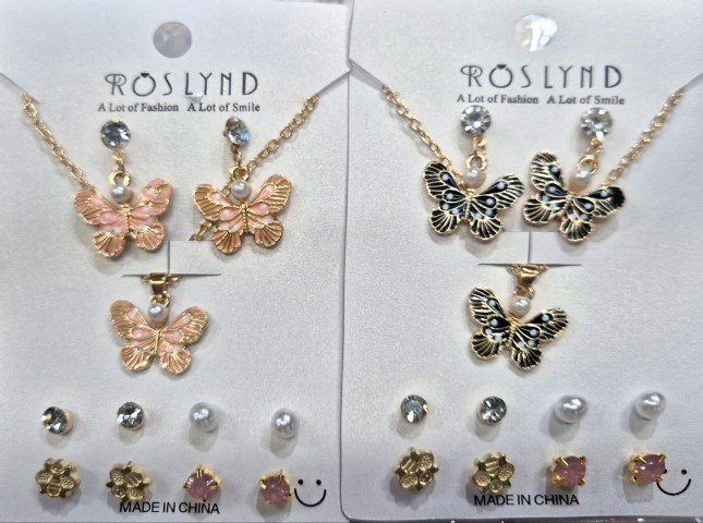 Combo 5Pair Earring Necklace #9