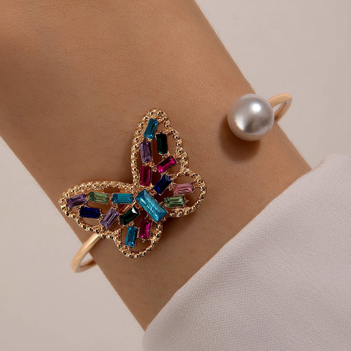 Butterfly Bracelet Set-BTE0