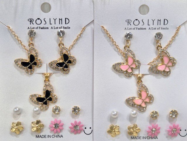 Combo 5Pair Earring Necklace #8