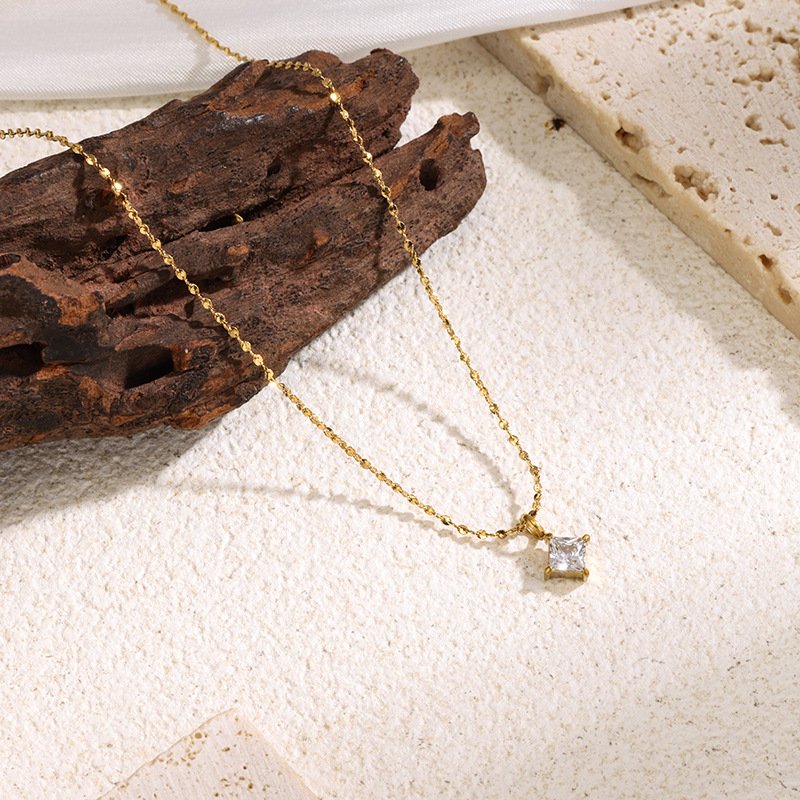 SS Water Drop Necklace #28