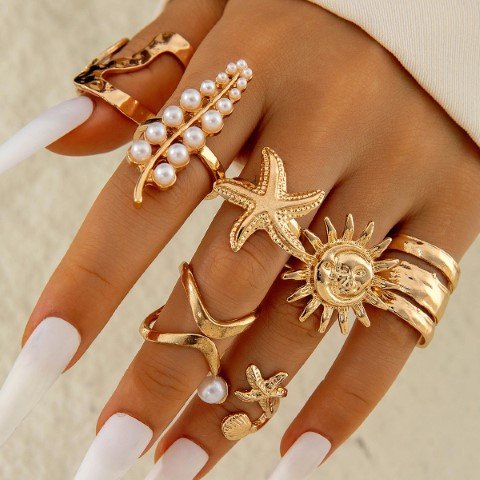 7Pcs Ring Set #6