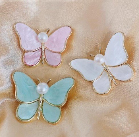 Butterfly Color Brooch-BHD51