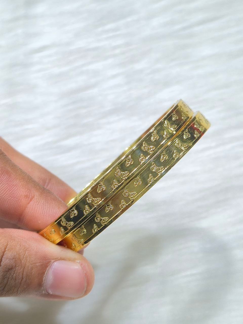 SS Round Bangle Butterfly