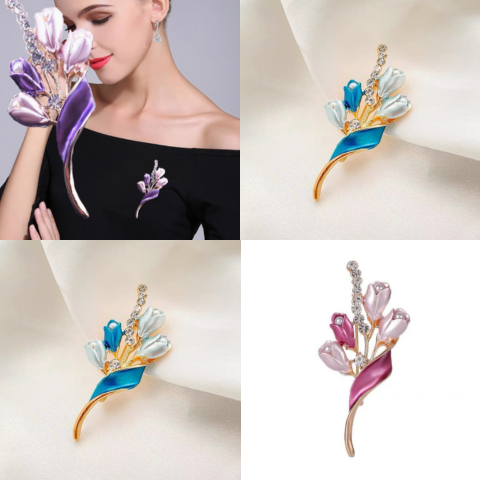 Fashion Brooch 2Color #27